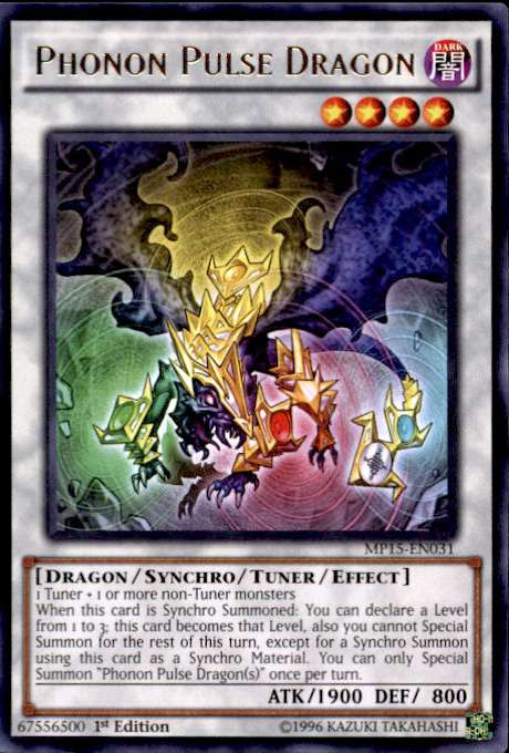 NUMBER 99: UTOPIC Dragon - Secret Rare 1st Edition MP15-EN190 - LP - YuGiOh EUR 20,95 - IT