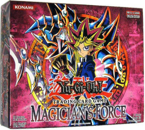 yugioh the secret forces booster box Yugioh 1st Edition Magician's Force Booster Box Sealed 24 Packs – The  Pokécave main image 1