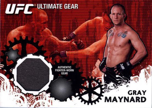 Carte Sportive UFC 2010 Topps Série 4 - Relique Ultimate Gear Onyx De Royce Gracie #36/88 #UG-RG