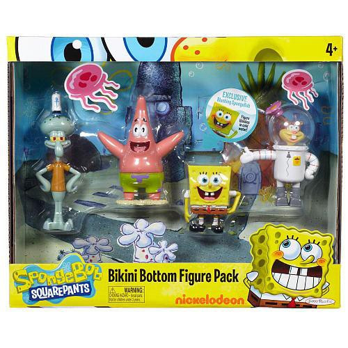 Spongebob Squarepants Bikini Bottom Figure Pack Jakks
