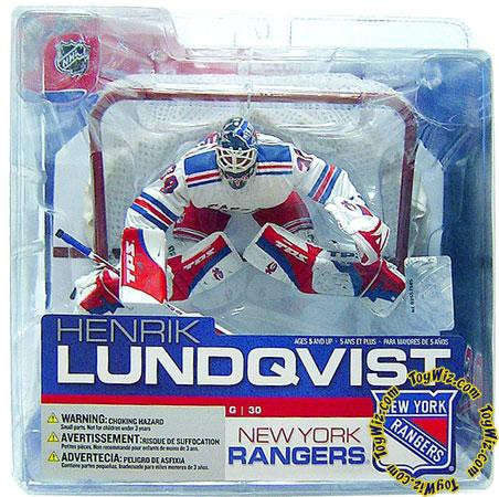 Girls Youth New York Rangers Henrik Lundqvist White Fashion Player