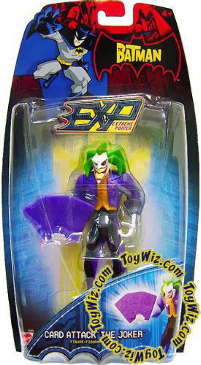 The Batman EXP Extreme Power Series 1 The Joker Action Figure Card