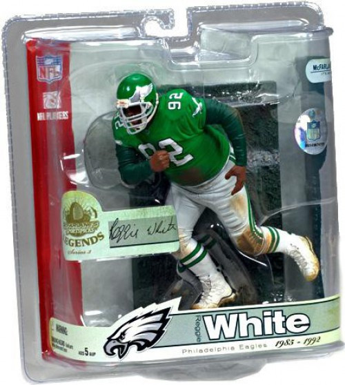 Jalen Hurts Philadelphia Eagles McFarlane Sports Picks White Jersey Figure