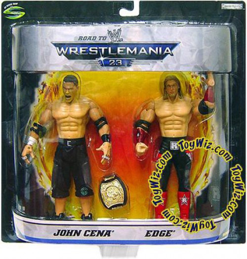 WWE Wrestling Road to WrestleMania 23 Series 1 John Cena vs. Edge