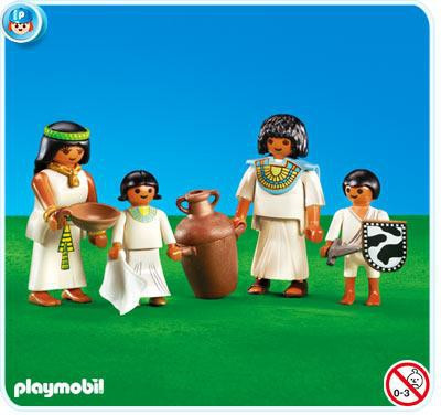 Playmobil Romans Egyptians Egyptian Family Set 7386 - ToyWiz