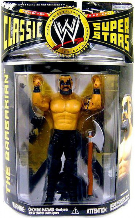 WWE Wrestling Classic Superstars Series 16 The Barbarian Action