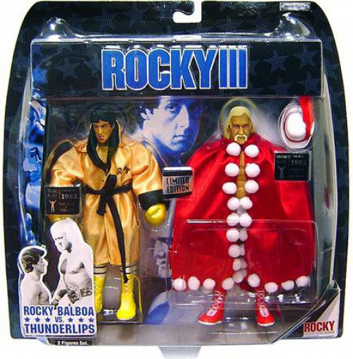 Rocky III Rocky vs. Thunderlips Exclusive Action Figure 2-Pack 