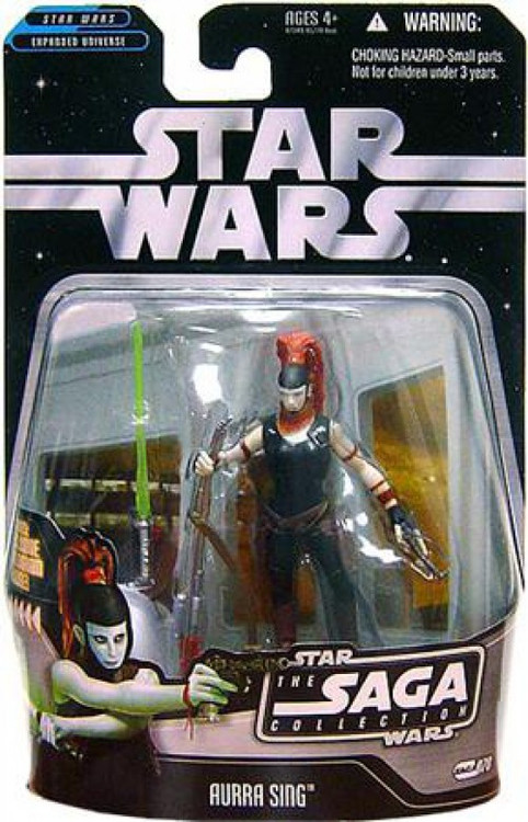 Star Wars Expanded Universe 2006 Saga Collection Aurra Sing 3.75