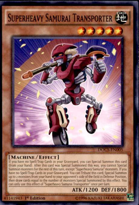 Yu-Gi-Oh! Carta Superheavy Samurai Soulclaw (DOCS-EN008) - 1st Edition - Common - 4