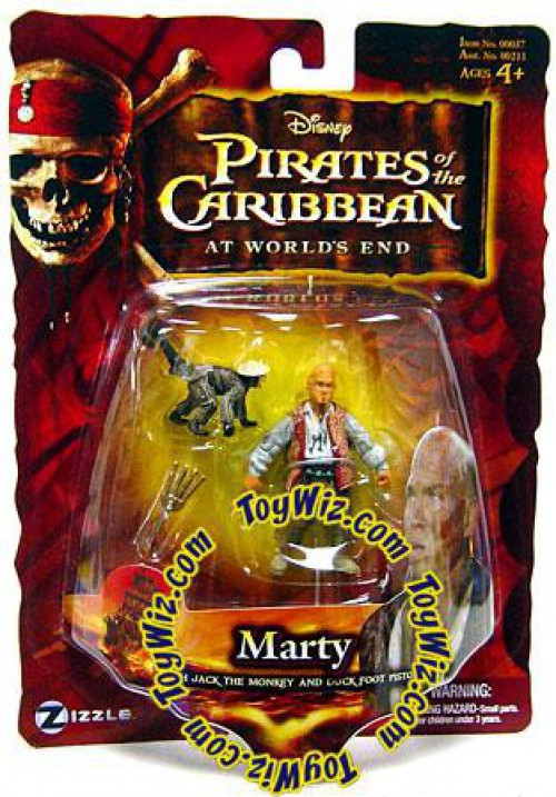 Pirates of the Caribbean At Worlds End Series 3 Marty 3.75 Action