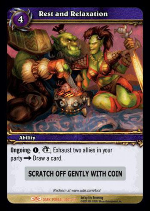 world of warcraft trading card game rare cards TCG: Blood of Gladiators World of Warcraft TCG Card