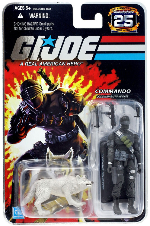 25th Anniversary GI Joe - Snake Eyes Wave 4-