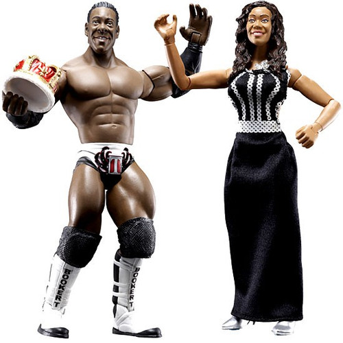 WWE ADRENALINE SERIES 26 KING BOOKER QUEEN SHARMELL 2 PACK