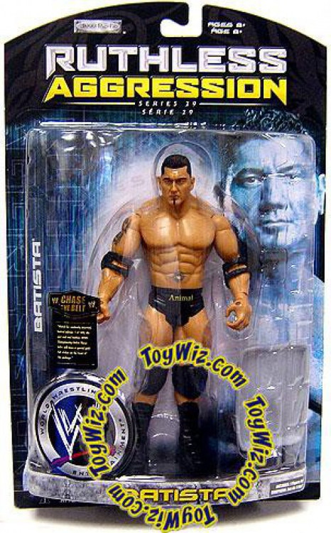 WWE Wrestling Ruthless Aggression Series 29 Batista Action WWE Wrestling Ruthless Aggression Series 29 Batista Action