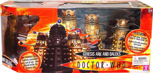 Doctor Who Genesis Ark and Daleks Action Figure Set Underground