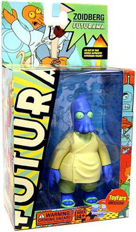 Futurama Dr. Zoidberg Exclusive Action Figure Universe B Parabox
