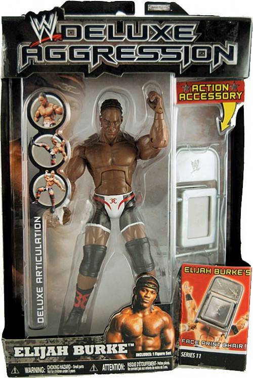 WWE Wrestling Deluxe Aggression Series 11 Elijah Burke Action