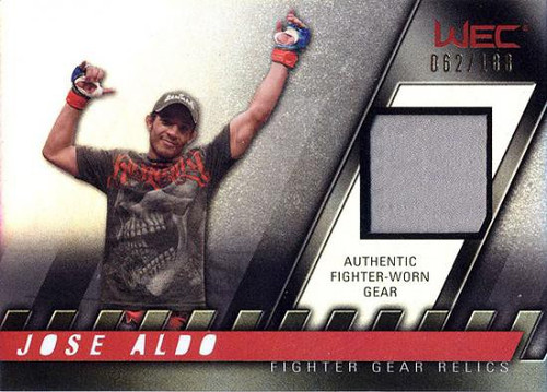 UFC Topps UFC 2010 Knockout Single Card Relic Jose Aldo FG-JA - ToyWiz