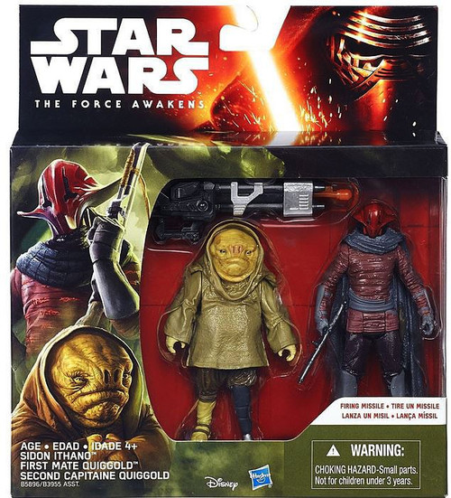 Star Wars The Force Awakens Sidon Ithano First Mate Quiggold 3.75