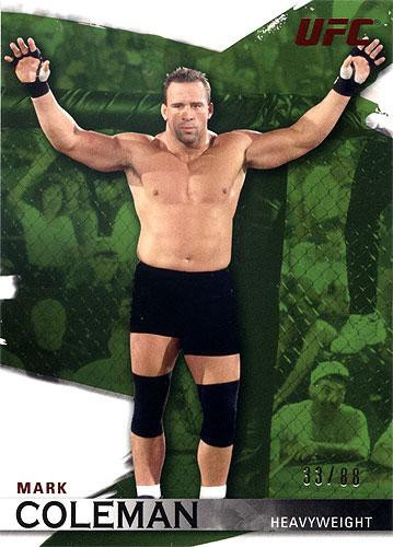 UFC Topps UFC 2010 Knockout Single Card Autograph Mark Coleman A-MCO