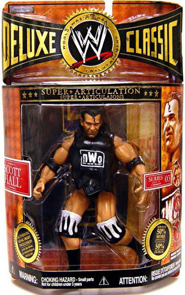 WWE Wrestling Deluxe Classic Superstars Series 3 Scott Hall