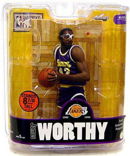 James Worthy NBA Legends マクファーレン McFarlane Toys NBA Los Angeles Lakers Sports Picks