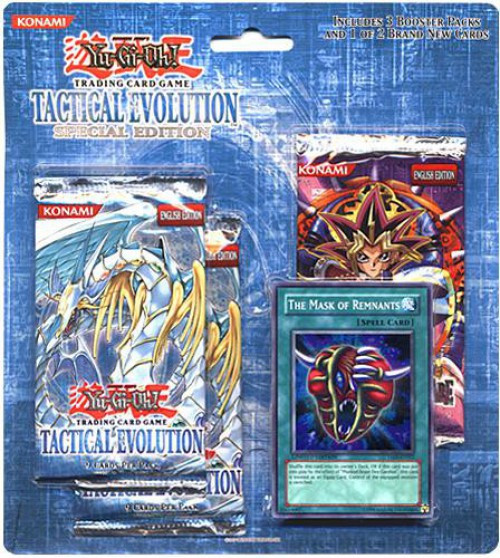 YuGiOh Tactical Evolution Special Edition 3 Booster Packs Promo