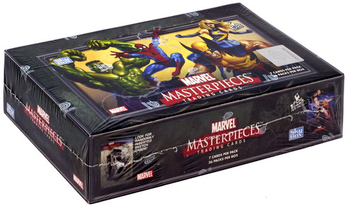 Marvel Skybox Marvel Masterpieces Series 1 Trading Card Box 36 Packs Upper Deck Toywiz - building to the skybox in roblox fortnite