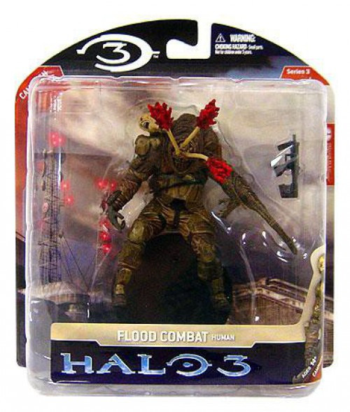 HALO シリーズ3 FLOOD COMBAT HUMAN フィギュア McFarlane Toys Halo 3 Series 3 Flood Combat Human 5 Action Figure