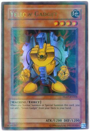 YuGiOh Hobby League Single Card Parallel Rare Yellow Gadget HL07