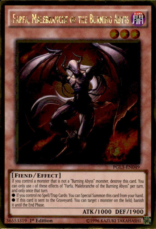 farfa yugioh card Farfa, Malebranche of the Burning Abyss - SECE-EN082 Farfa, Malebranche of the Burning