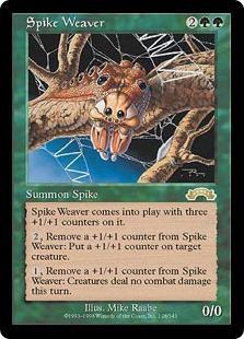 Magic The Gathering Exodus Single Card Rare Spike Weaver 128 - ToyWiz Magic The Gathering Exodus Single Card Rare Spike Weaver 128 - ToyWiz