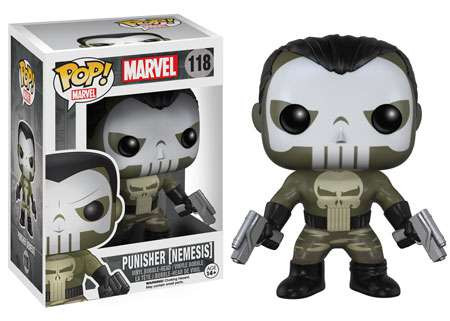 アメコミ Funko POP! Marvel Punisher Nemesis 118 funko7509__99696.1519958055.