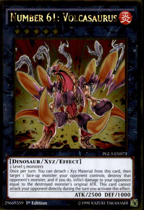 YuGiOh Premium Gold Infinite Gold Single Card Gold Rare Number 61 ...