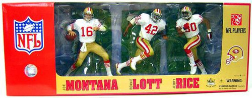 Commemorative Sports Box Of San Francisco 49ers Jerry Rice And Ronnie Lott  .