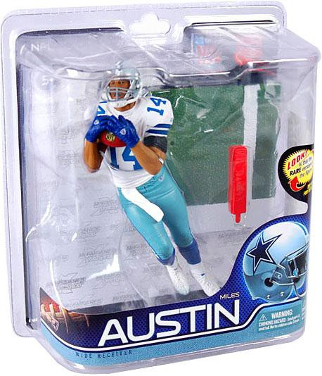 McFarlane Toys NFL Dallas Cowboys Sports Picks Football Series 27 Miles  Austin Action Figure 19 Jersey 19 - ToyWiz