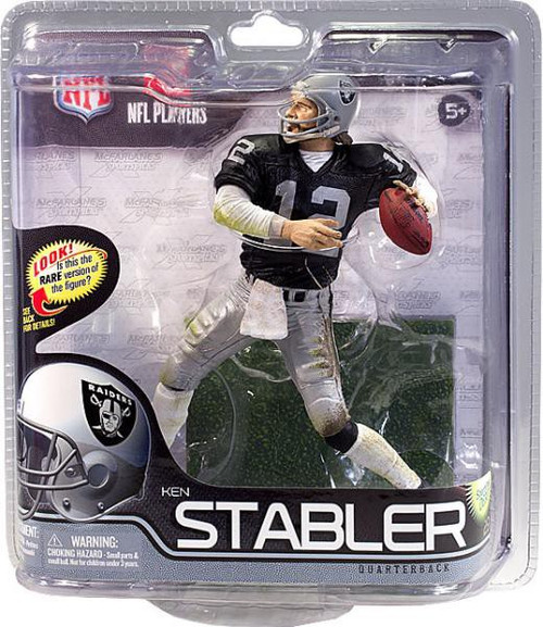 Ken Stabler McFarlane NFL Series 29 White Jersey Variant