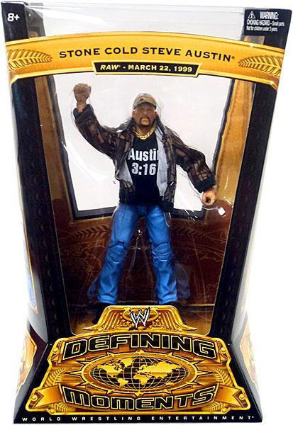 Wwe Wrestling Defining Moments Series 4 Stone Cold Steve Austin Action Figure Raw March 22 1999 Mattel Toys Toywiz - wwe chris jericho 1999 attire roblox