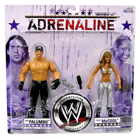 WWE Wrestling Adrenaline Series 31 Chuck Palumbo Michelle McCool