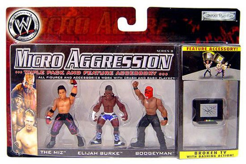 WWE Wrestling Micro Aggression Series 8 Miz, Boogeyman Elijah