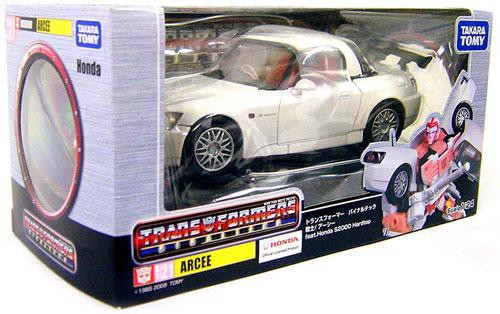 Transformers Japanese Binaltech Arcee Honda S2000 Hardtop Action