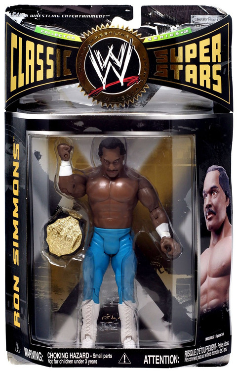 WWE Wrestling WCW Classic Superstars Series 20 Ron Simmons Action Figure