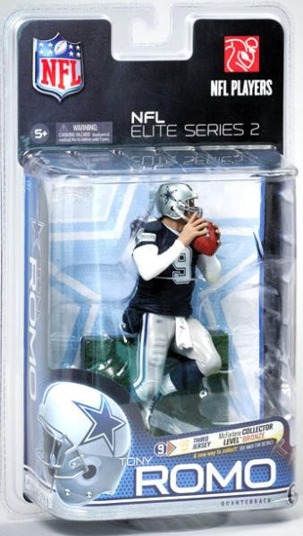 NFL ELITE TONY ROMO VARIANT BRONZE MCFARLANE TOYS