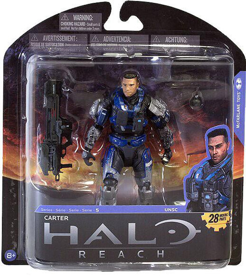 Halo Reach　カーター　マクファーレントイズ　フィギュア McFarlane Toys Halo Reach Series 5 Carter Action Figure - ToyWiz