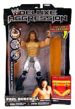 WWE Wrestling Deluxe Aggression Series 17 Paul Burchill Action