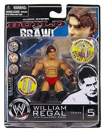 WWE Wrestling Build N Brawl Series 5 William Regal 4 Action Figure