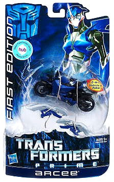 Transformers Prime First Edition Deluxe Arcee Deluxe Action Figure Hasbro -  ToyWiz