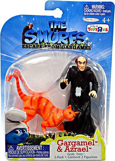 The Smurfs Movie Grab Ems Gargamel Azrael Exclusive Mini Figure 2