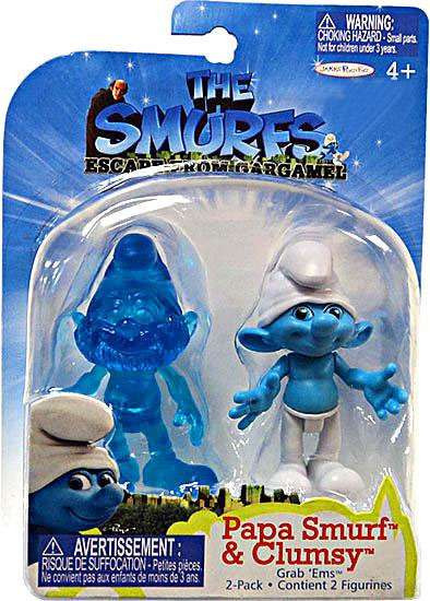 Smurfs Movie Toys Smurf 4 Pack Surprise Pack Jakks Smurf 4 Pack