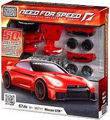 Mega Bloks Need for Speed The Authentic Collectors Series Nissan